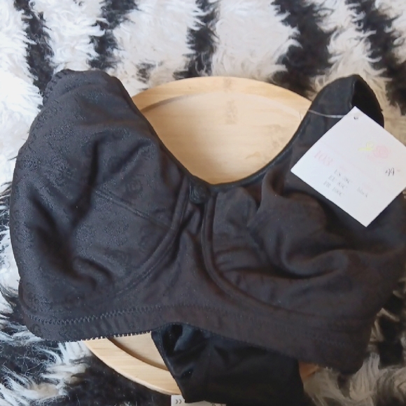 Beautiful Black Bra. Size 38C. (Post-Mastecomy) - Picture 1 of 6